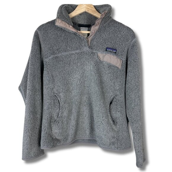 Patagonia Women's Fleece Pullover Snap-T Lightweight Brown Medium - Picture 1 of 4